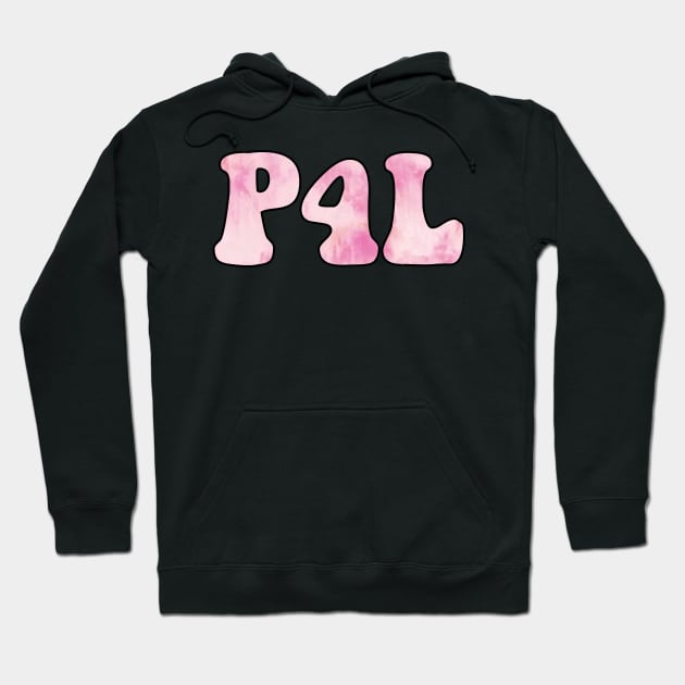 Tie Dye Pink Pogue 4 Life / P4L Hoodie by cartershart